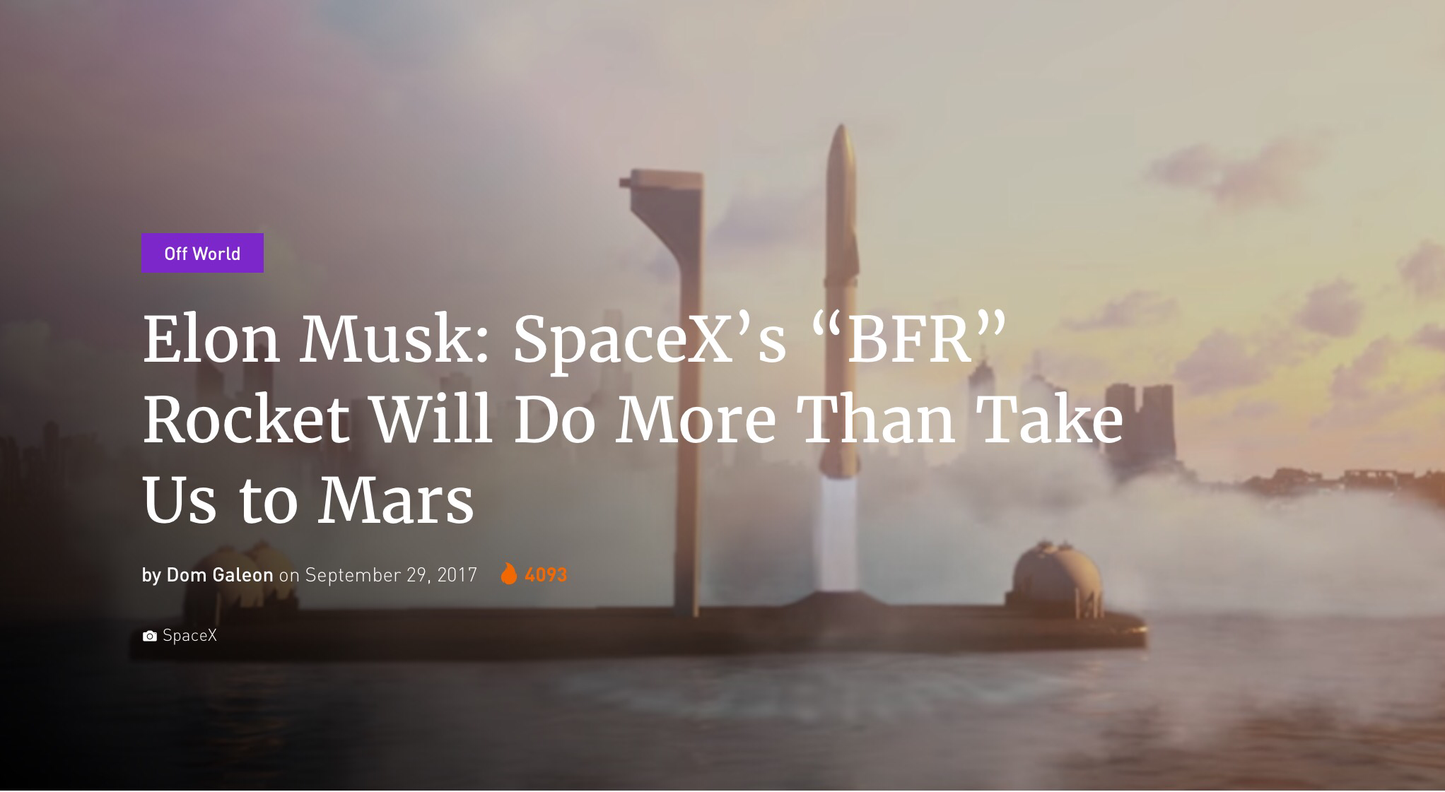 BFR Specs | Contrafactual